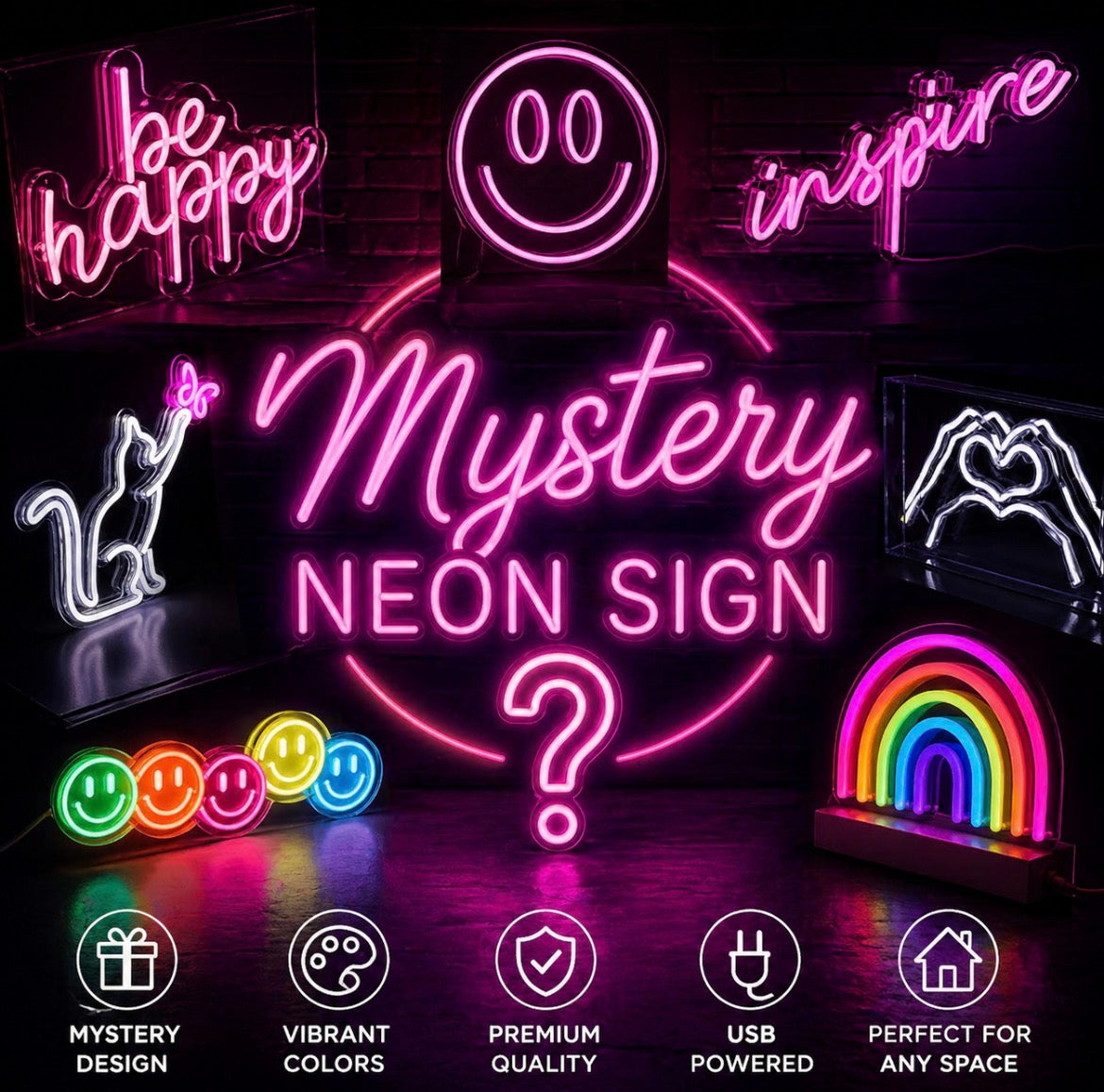 Mystery Neon Sign