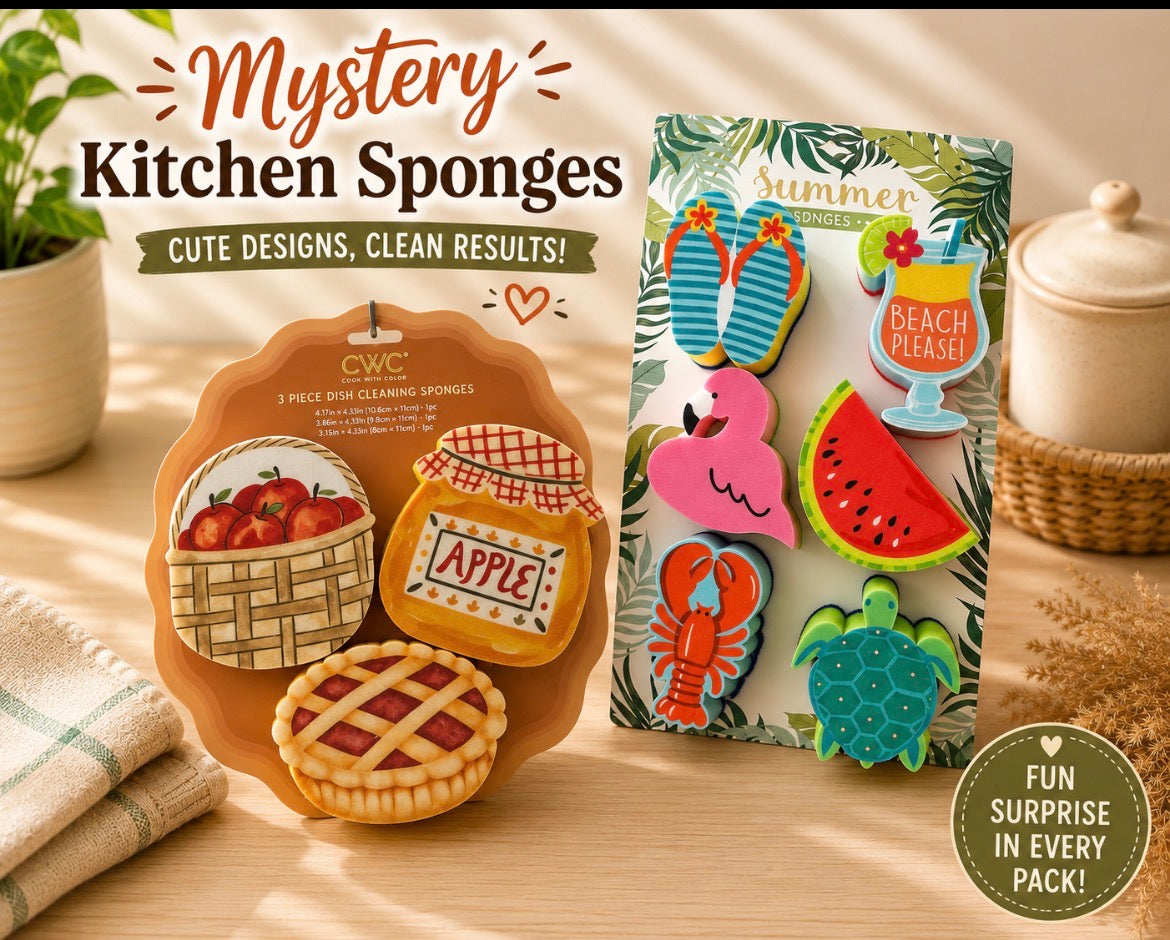 Mystery Kitchen Sponges