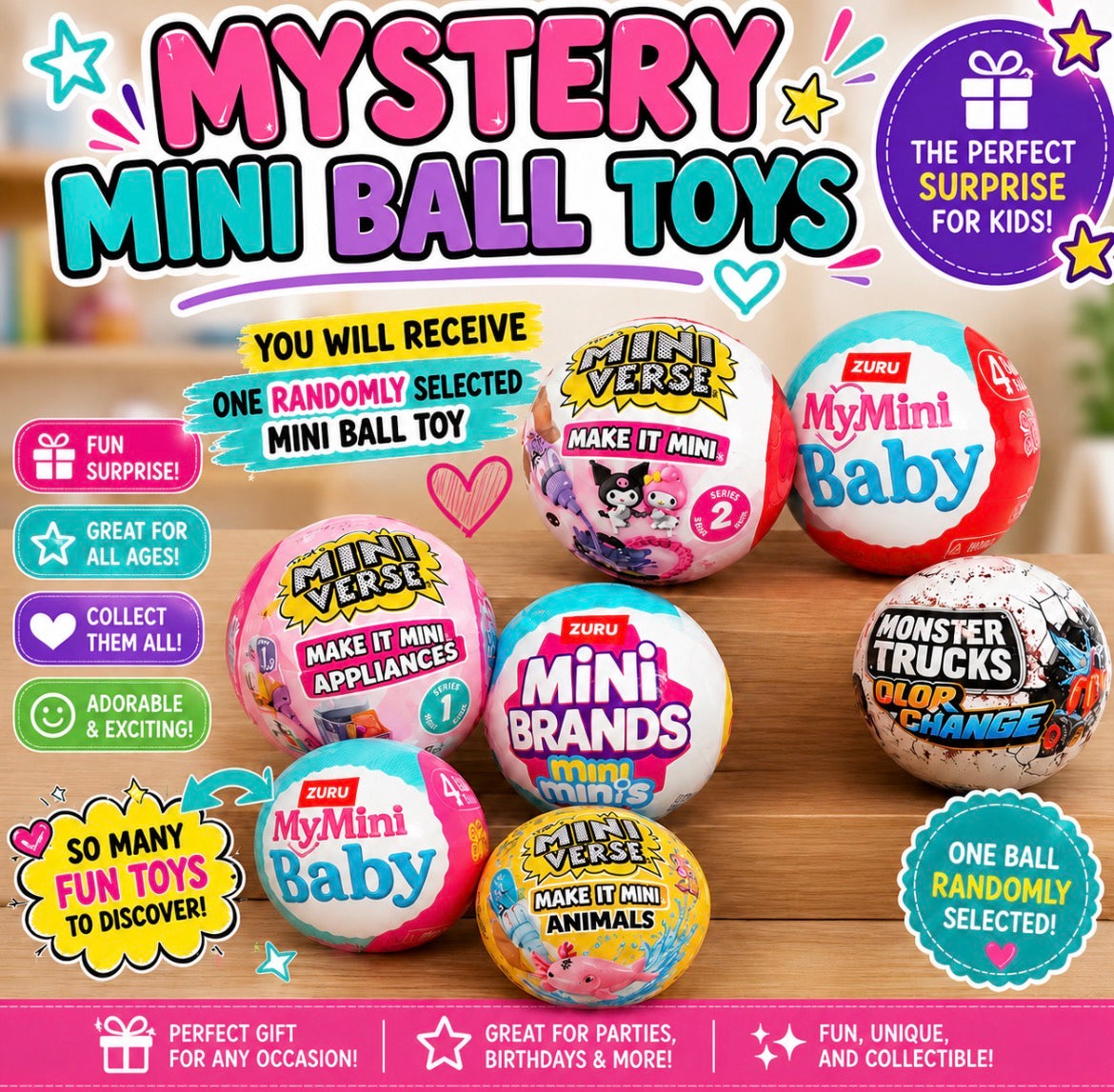 Mystery Mini Ball Toy