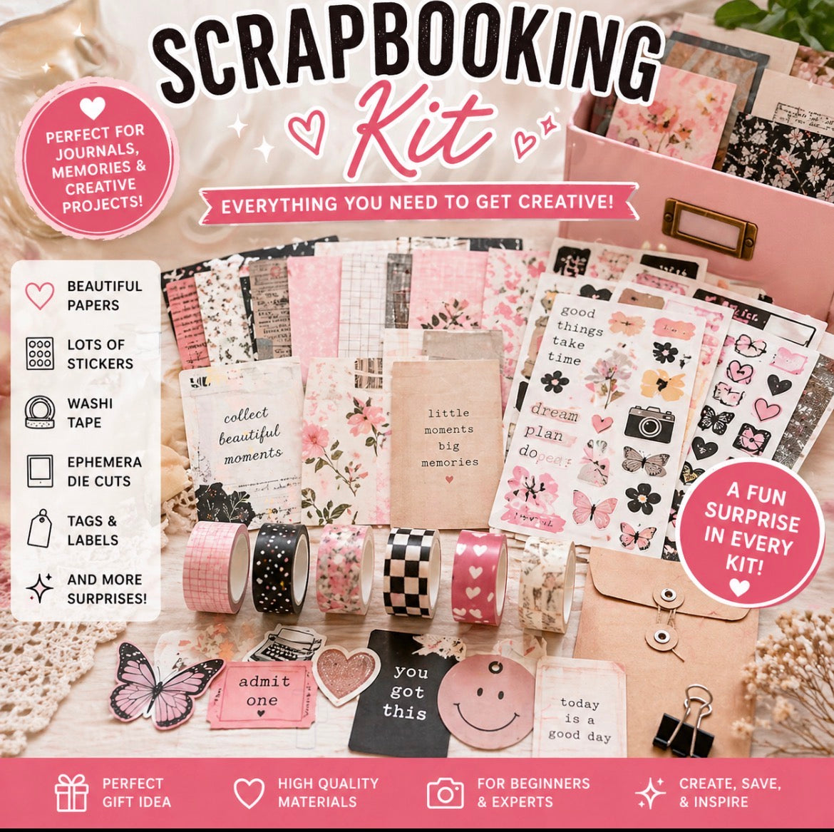 Mystery Scrapbooking Kit