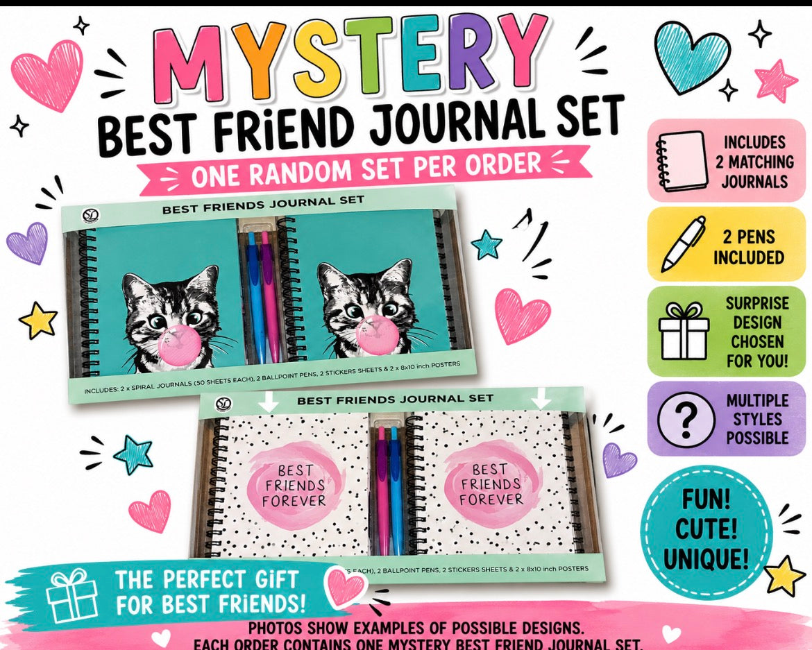 Mystery Best Friend Journal Set